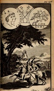 Castor et Pollux — Pantheum mythicum, ed. 5ª (BL)