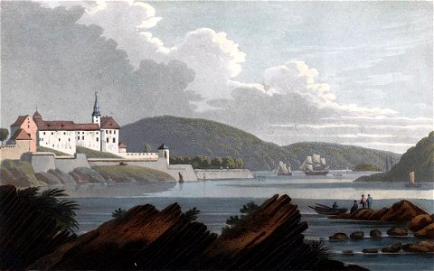 Castle of Aggerhus (JW Edy plate 53)