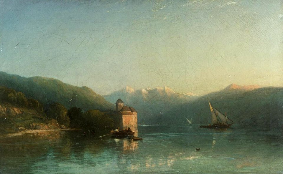 Castle of Chillon, Lake Geneva