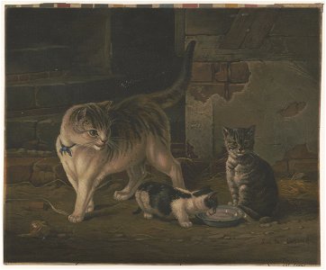 Cat family LCCN2003689307