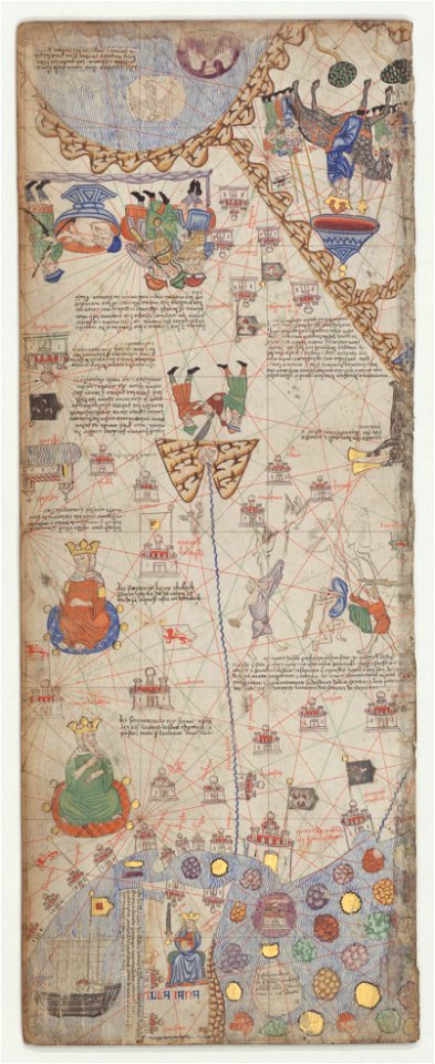 Catalan Atlas BNF, sheet 11