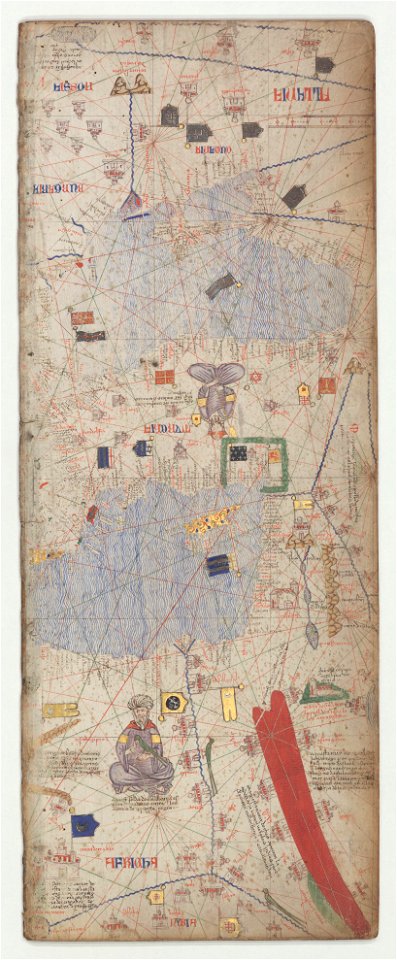 Catalan Atlas BNF, sheet 8