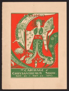 Catalogue for the Carthage Chrysanthemum Show, Nov. 21 - Nov. 22, 1895 LCCN2014646899