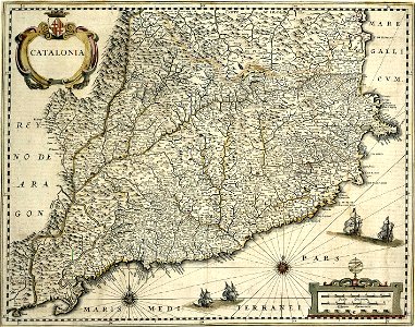 Catalonia, Blaeu