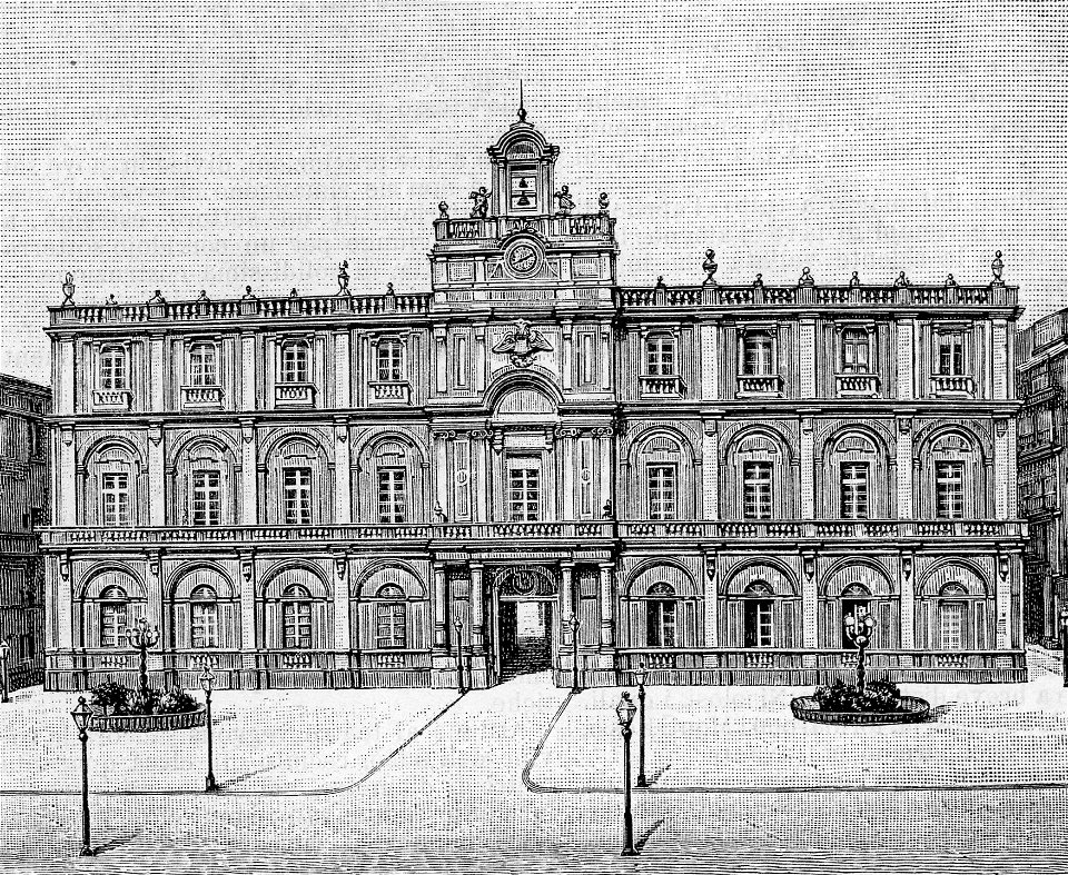 Catania – Università (xilografia)