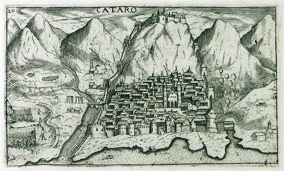 Cataro - Rosaccio Giuseppe - 1598