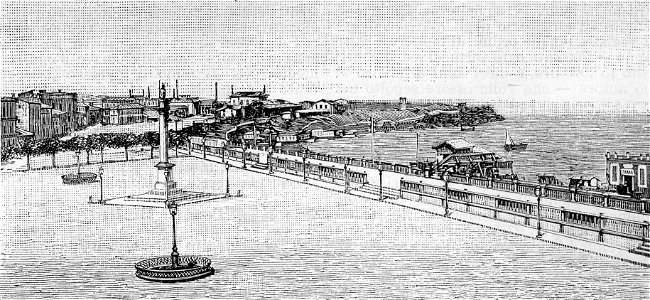 Catania – Piazza dei Martiri (xilografia)