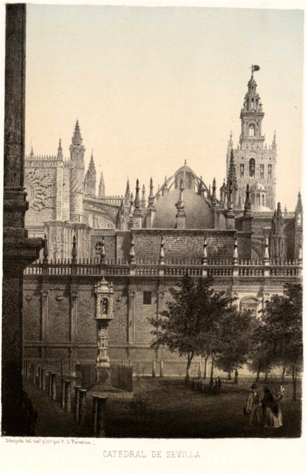 Catedral de Sevilla (litografía)
