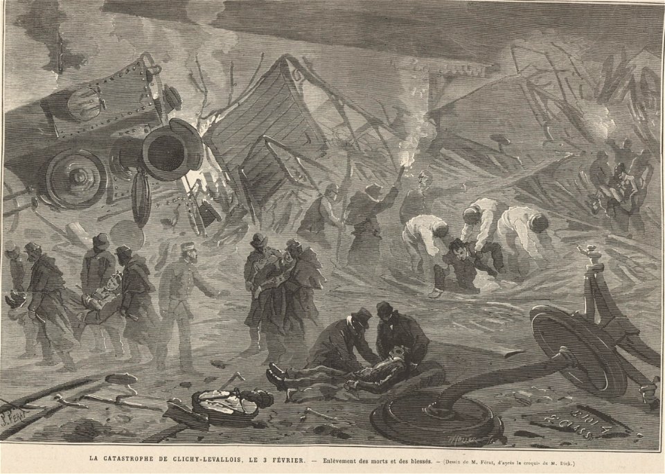 Catastrophe de Clichy-Levallois en 1880