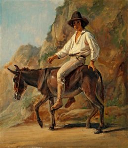 Franz Ludwig Catel - Italienischer Eselreiter