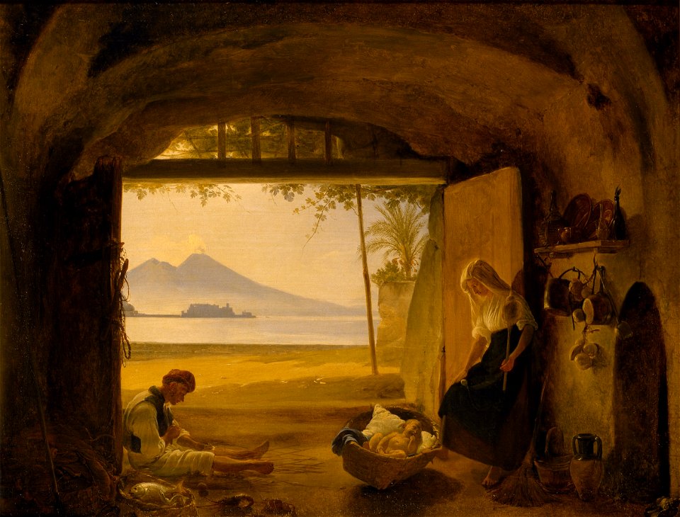 Franz Ludwig Catel - Neapolitanische Fischerfamilie