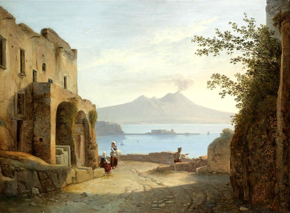Franz Ludwig Catel - Aussicht auf Neapel