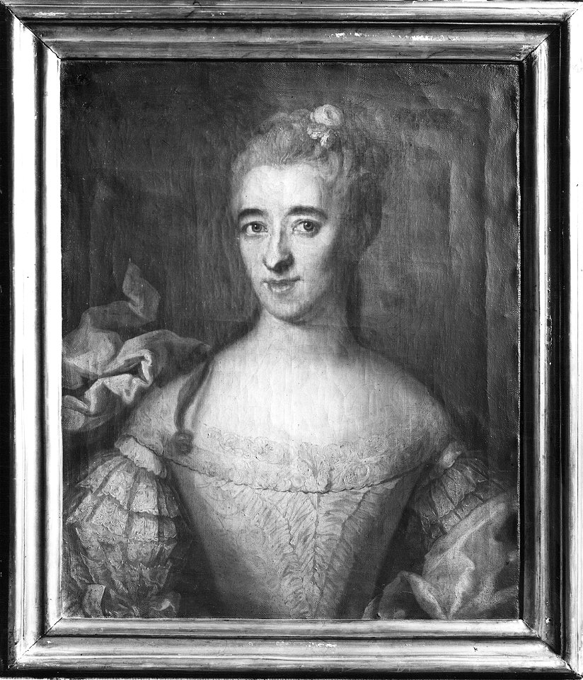 Catharina Eleonora Svedenstierna, 1728-1797, gift med professor David Schultz von Schulzenheim - Nationalmuseum - 39978