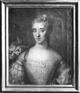 Catharina Eleonora Svedenstierna, 1728-1797, gift med professor David Schultz von Schulzenheim - Nationalmuseum - 39978