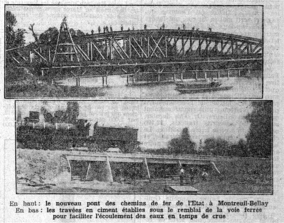 Catastrophe de Montreuil-Bellay nouveau pont