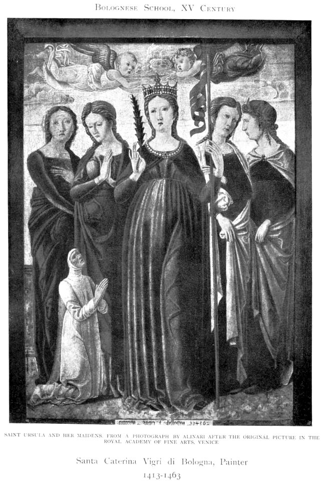 Caterina Vigri - Saint Usula and her maidens