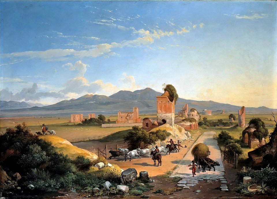 Franz Ludwig Catel - Via Appia (1833)