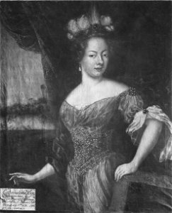 Catharina Ebba Horn af Åminne, 1666-1736, g. Banér (Amalia von Königsmarck) - Nationalmuseum - 14889