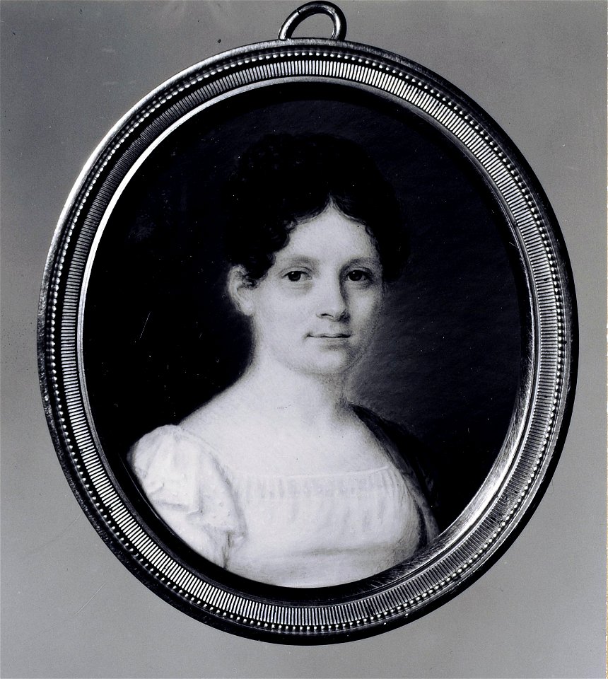 Catharina Grevesmühl (1765-1852), f Dahrelius Pendant till NMB 509 (Anders Gustaf Andersson) - Nationalmuseum - 24448