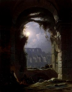 Franz Ludwig Catel - Das Kolosseum in einer Mondnacht (Eremitage)