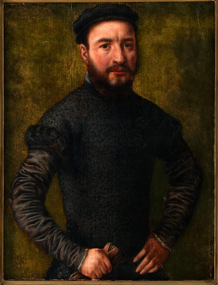 Catharina van Hemessen - Portrait of a Man - 57.262 - Rhode Island School of Design Museum