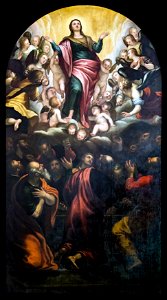 Cathedral (Vicenza) - Interior - Adorazione della Vergine con gli Angeli di Alessandro Maganza