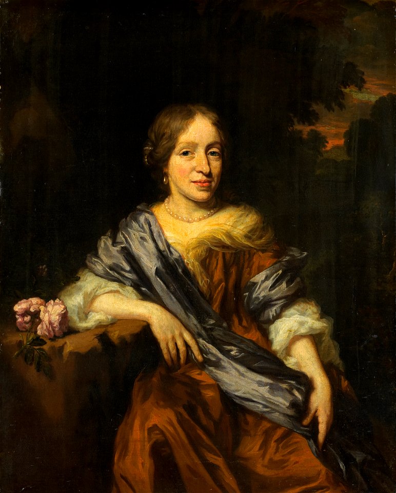 Catharina Pottey (1641-1718). Zuster van Willem en Sara Pottey Rijksmuseum SK-A-1646