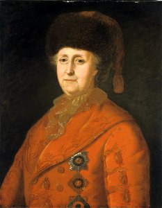 Catherine II of Russia after Shibanov (after 1787, Hillwood museum)