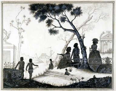 Catherine II with family (1790s, Hermitage)