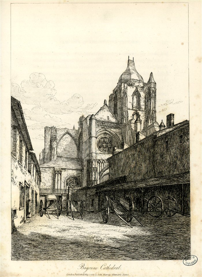 Cathédrale de Bayonne Bayonne Cathedral - Fonds Ancely - B315556101 A BATTY 1 217