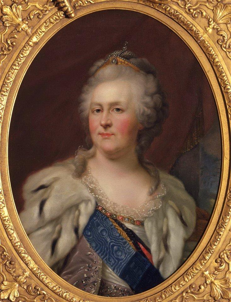 Catherine II of Russia after Lampi (c. 1780, Hillwood museum)