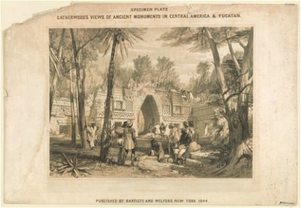 Catherwood's views of ancient monuments in Central America & Yucatan. Gateway at Labnah LCCN2003680006