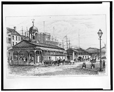 Catherine Market, 1850 LCCN93508249