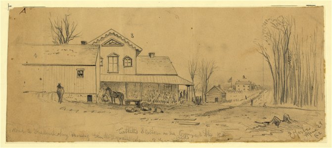 Catlett's Station on the Orange & Alex. R.R. - E Forbes. LCCN2004661821