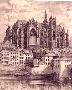 Cathédrale Metz Robida