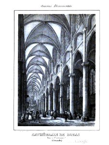 Cathédrale de Bazas (Ducourneau 1842)