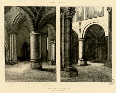Cathédrale Ste. Marie - Vues de l'Intérieur - Fonds Ancely - B315556101 A LAFOND 1 029