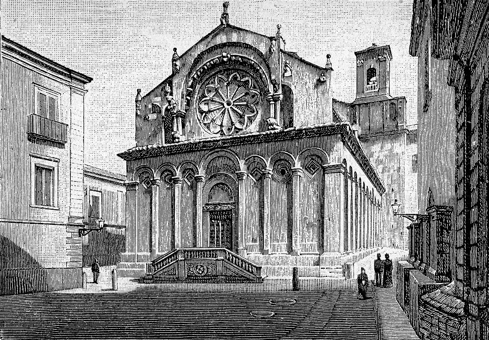 Cattedrale di Troia (xilografia)