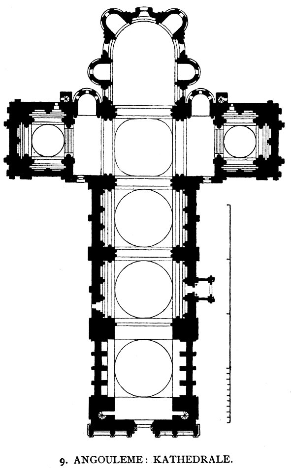 Cathédrale Saint-Pierre d'Angoulême plan 01