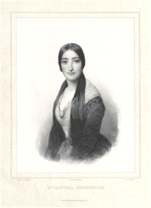 Catinka Heinefetter (1819–1858) by Franz Xaver Winterhalter (1805–1873) OeNB 9276451