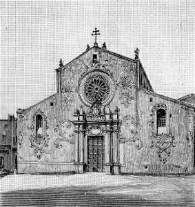 Cattedrale di Otranto (xilografia)