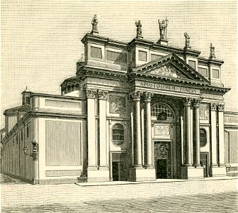 Cattedrale d’Alessandria restaurata nel 1815 e dal 1874 al 1879