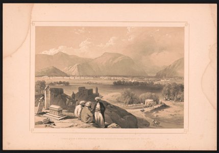 Caubul, from a burying gorund on the mountain ridge, north-east of the city LCCN2016647841