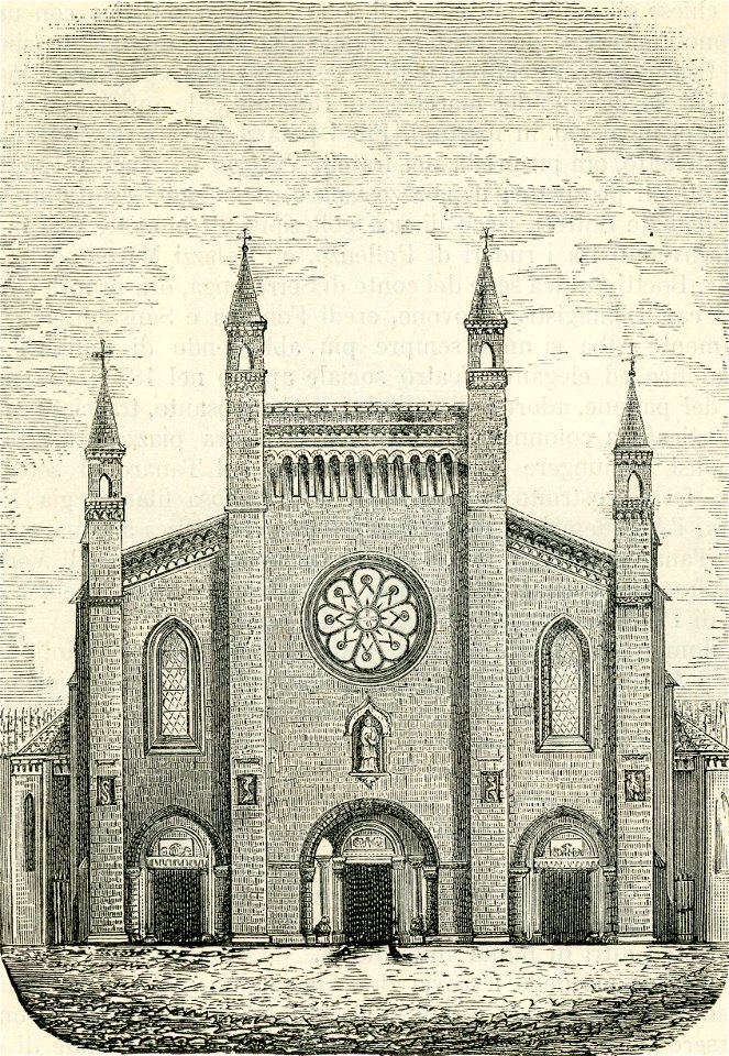 Cattedrale d’Alba (xilografia)