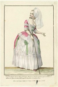 Cauchoise élégante dans le costume de son pays