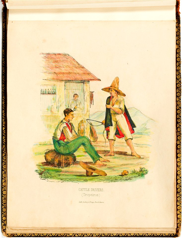 Cattle Drivers, da Coleção Brasiliana Iconográfica
