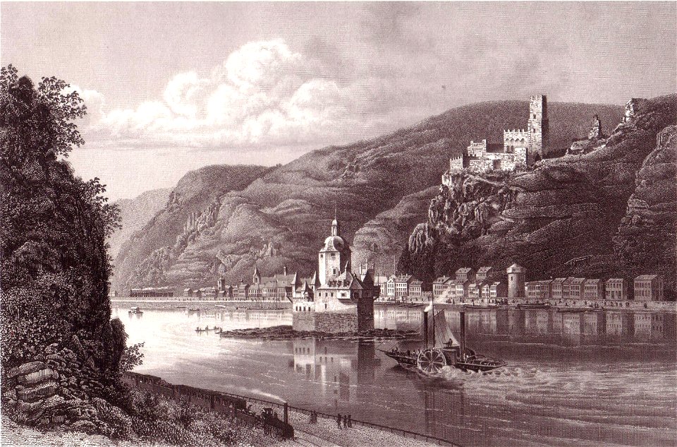 Caub und die Pfalz Friedrich Foltz