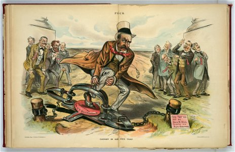 Caught in his own trap - Dalrymple. LCCN2012648666