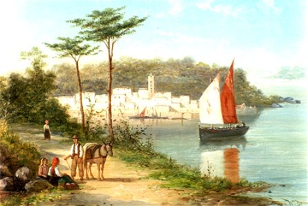 Cattora, Italy, circa 1890s by William Raymond Dommersen