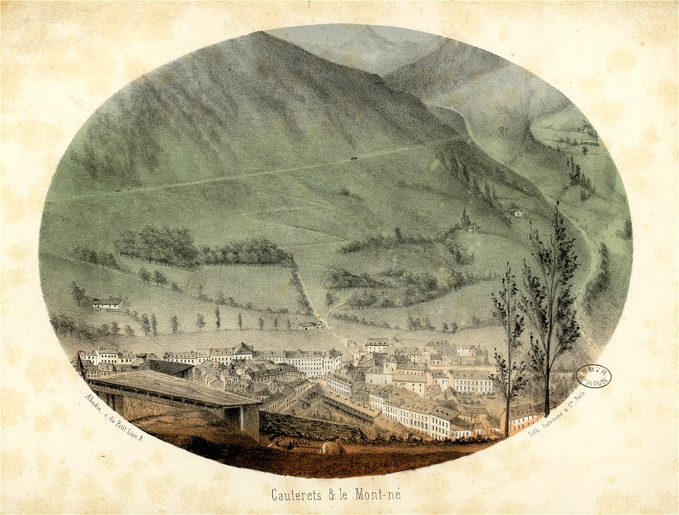 Cauterets et le Mont-né - Fonds Ancely - B315556101 A ABADIE 2 050